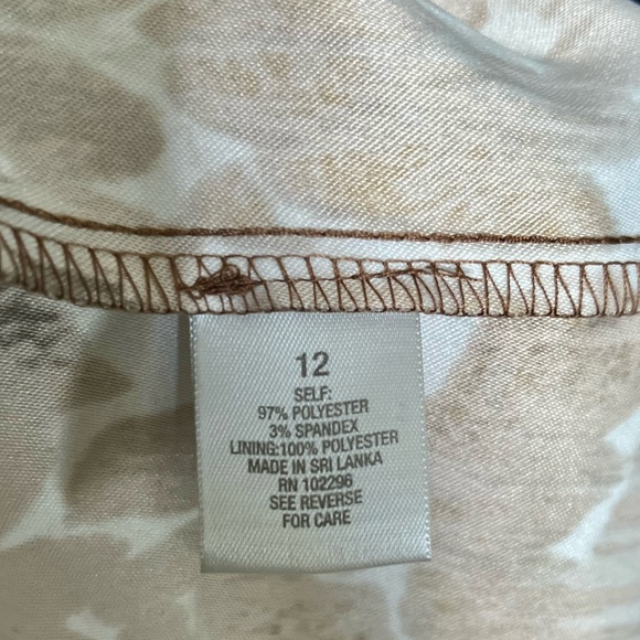 Dressbarn Mid Length Sleeveless Womens Dress with Zip back and front Pockets - Picture 10 of 11